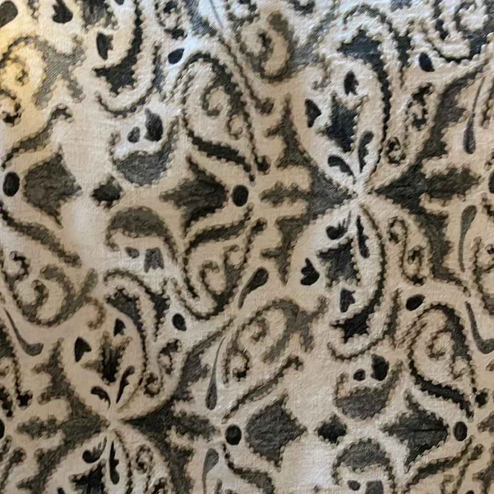 Pottery Barn Neutral Cream and Gray Decorative Accent Pillow Set